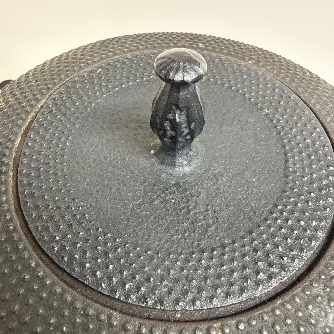 黒い鋳鉄製鉄瓶　南部盛栄堂　☺︎