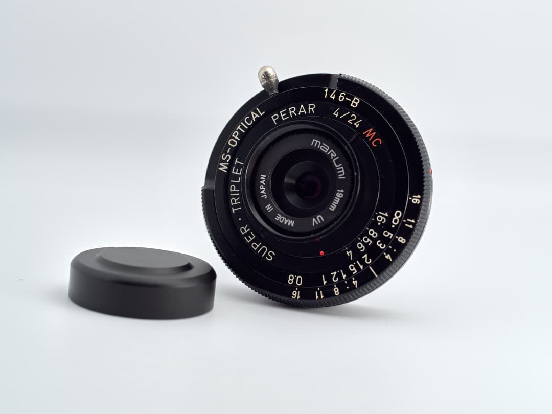 MS-OPTICS 宮崎光学 PERAR M 24mm F4 ブラッククローム