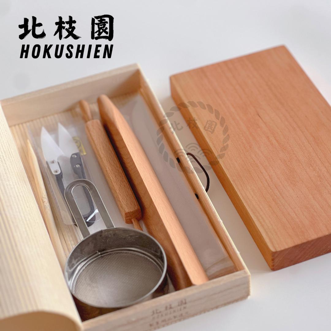 練り切り道具　和菓子道具　専用箱付き　製菓用品製造元　北枝園