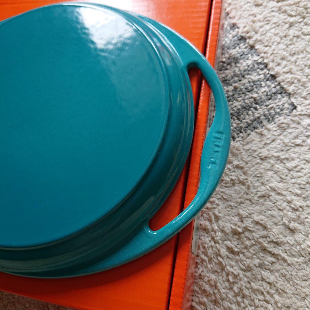 ル・クルーゼ グリルパン ターコイズ 25センチ