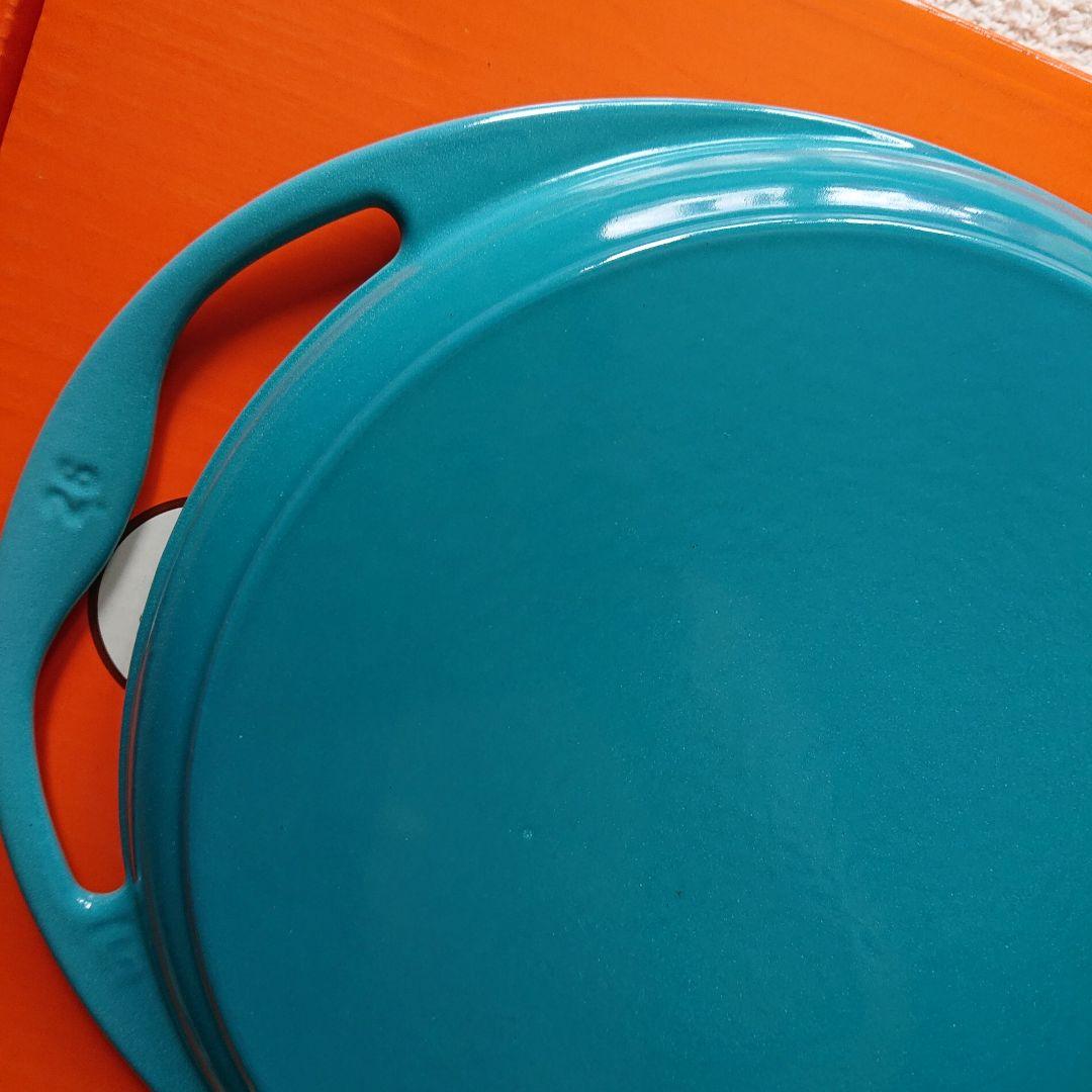 ル・クルーゼ グリルパン ターコイズ 25センチ