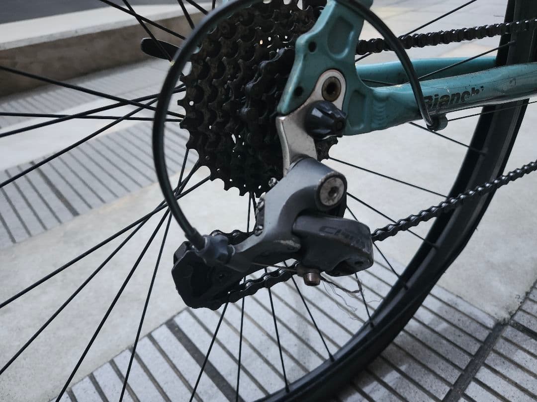 Bianchi ロードバイク 水色 Claris 大阪浪速区引取り