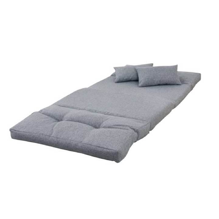 リラックス3WAYソファベッド グレー