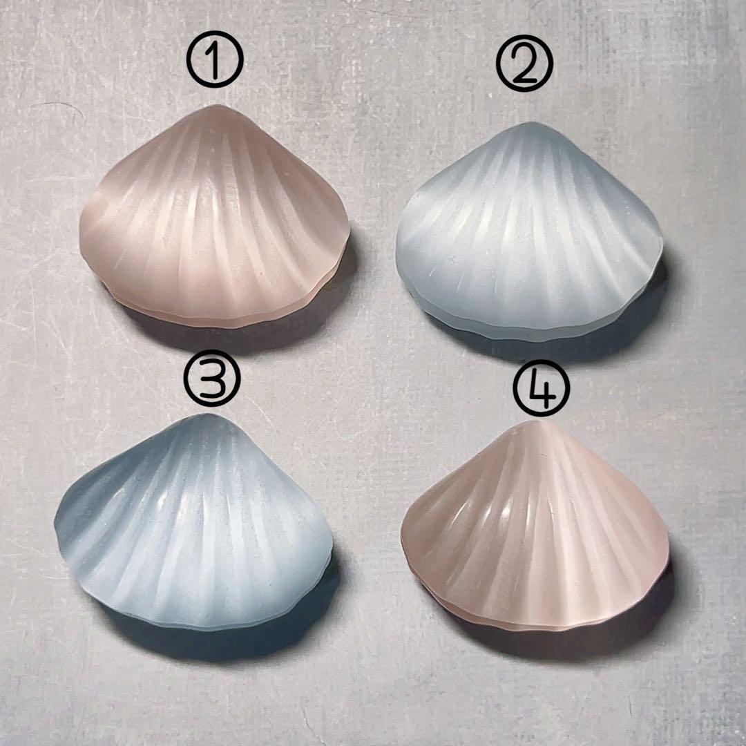 iro.ayame セレナイト シェル＆尾びれカービング 8点セット