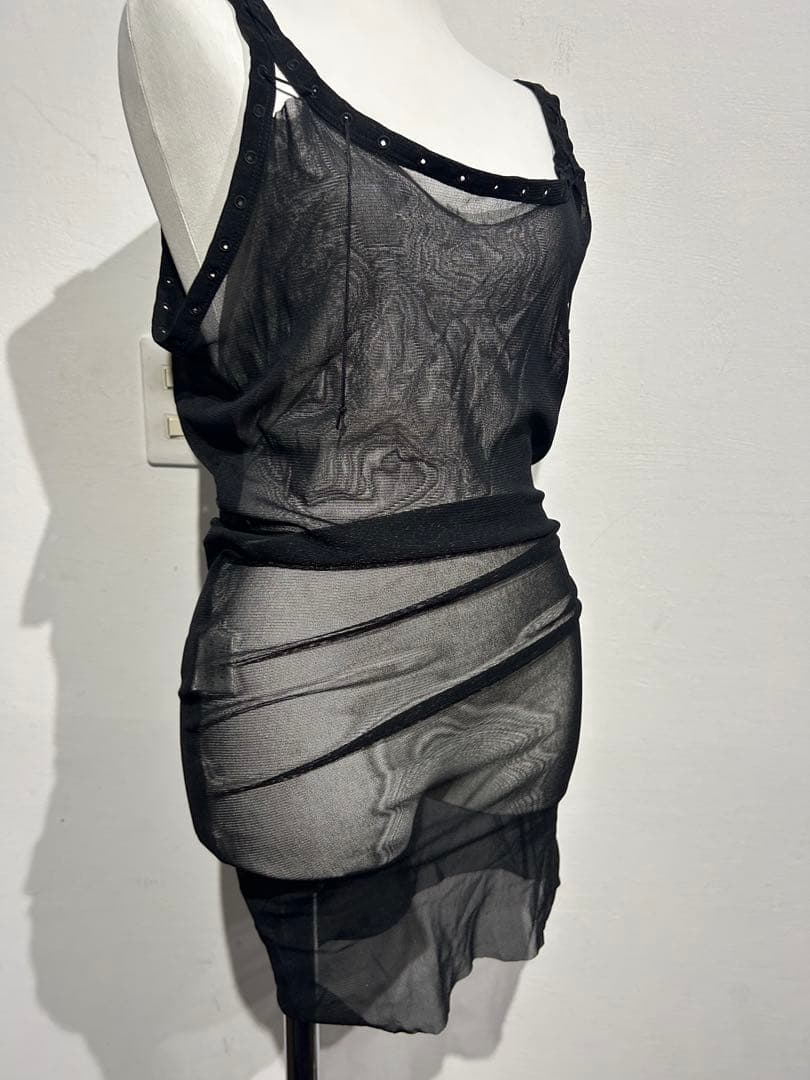 勒*様 jeanpaul gaultier ゴルチェ　パワーネット　キャミソール