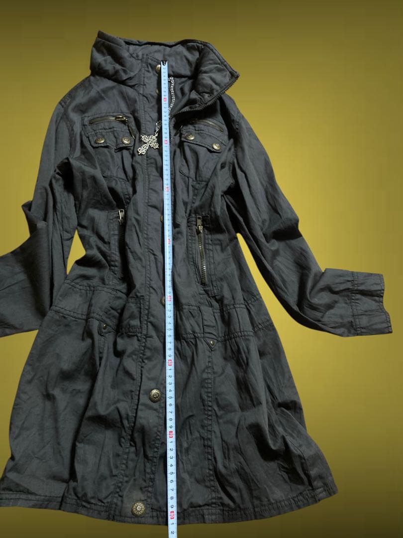 y2k00sミリタリーミニワンピフェアリーグランジ平成ギャルNANAパンクロック