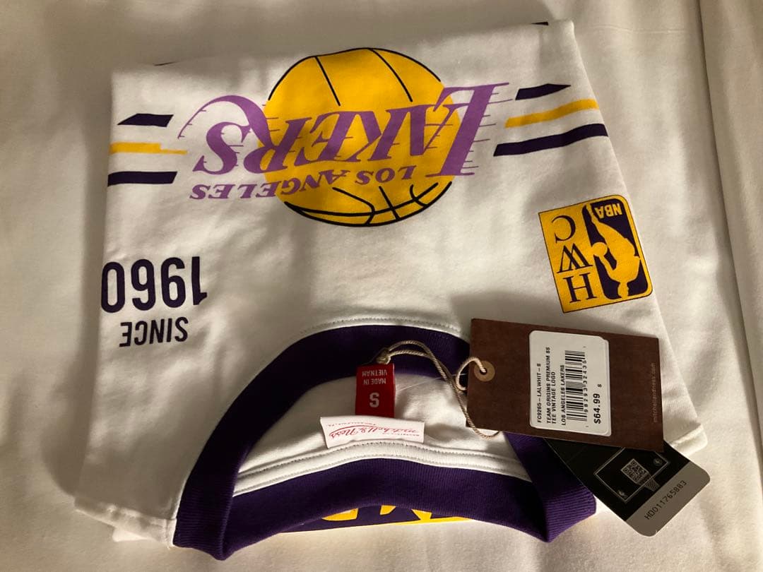 NBA LAKERS 八村塁レイカーズ両面プリントT新品USA Sサイズ