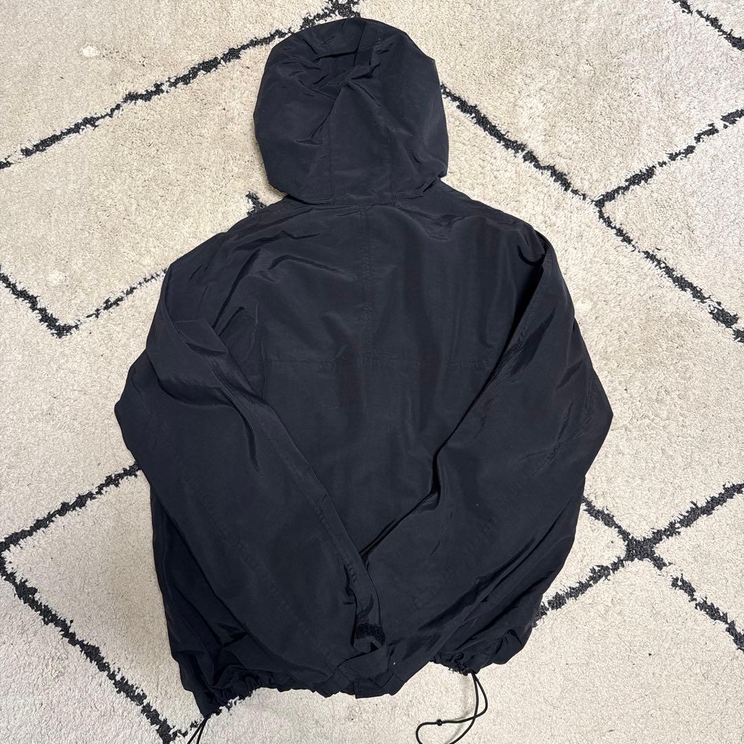 フレッドペリー 黒 ナイロンジャケット Lサイズ