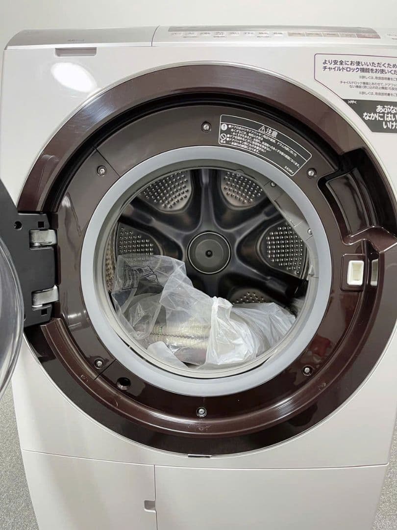 福岡配送、設置込み2020年製日立ドラム式洗濯乾燥機BD-SX110ER