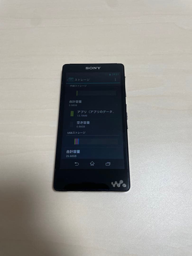 【極美品】SONY WALKMAN NW-F886 ブラック　32GB