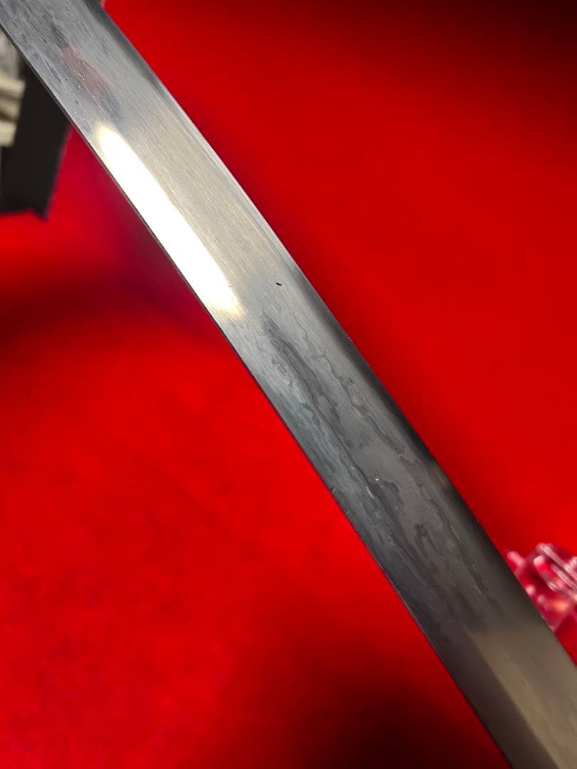 01589 包丁　マグロ包丁　超美品　刃文綺麗　墨流し　地肌綺麗　未使用品