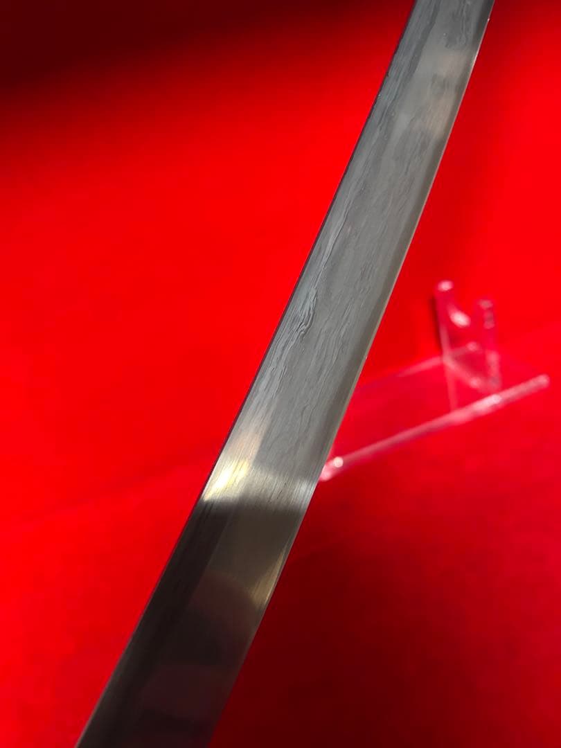 01589 包丁　マグロ包丁　超美品　刃文綺麗　墨流し　地肌綺麗　未使用品