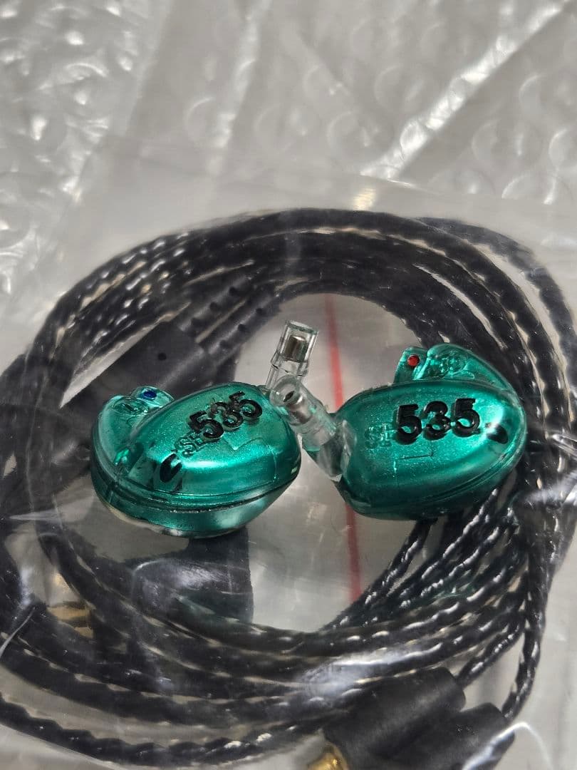 SHURE SE535LTD 翡翠カラー knowlesフィルタ新品　おまけ付き