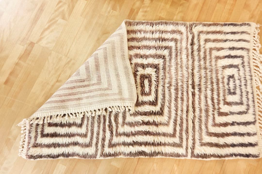 新品【モロッコベニワレンラグ】アフリカン