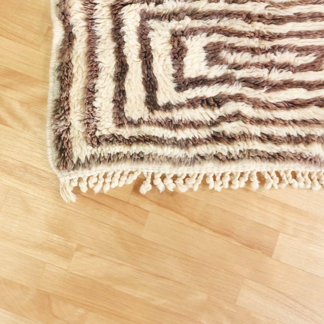 新品【モロッコベニワレンラグ】アフリカン