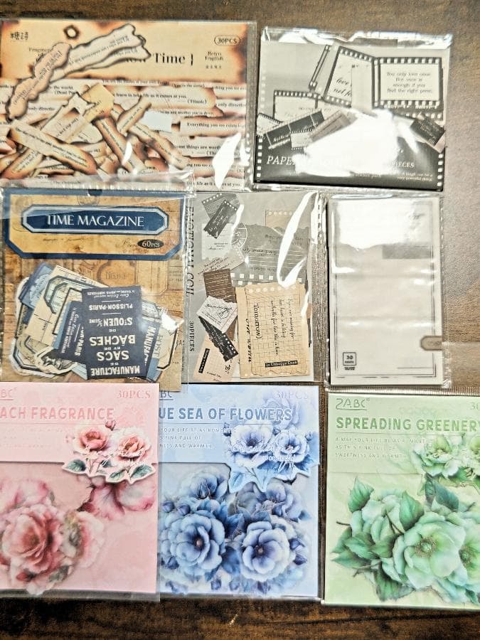 【まる】お裾分けファイル＆大量海外紙物素材Ⅰ＆Ⅱ