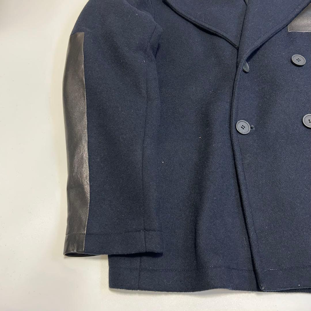 【美品】Studio Nicholson Zara ピーコート レザー