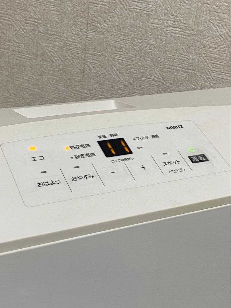 ノーリツ　ガスヒーター　GFH-5803S-W 都市ガス　22年製