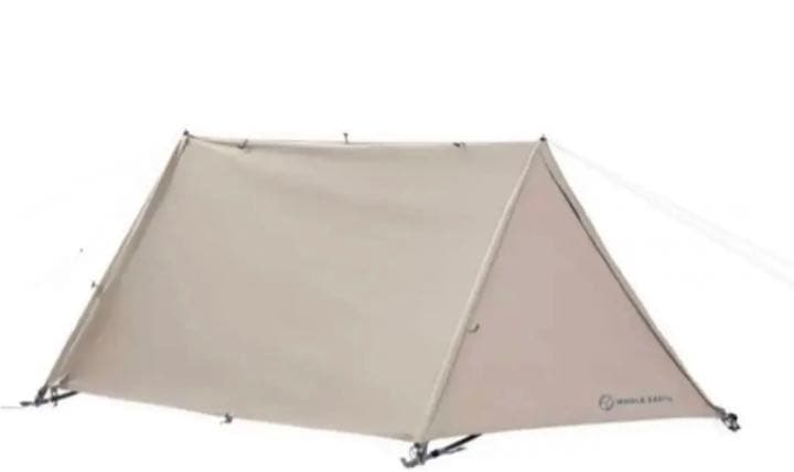 パップテント新品未開封二又ポールTC本格派ホールアース