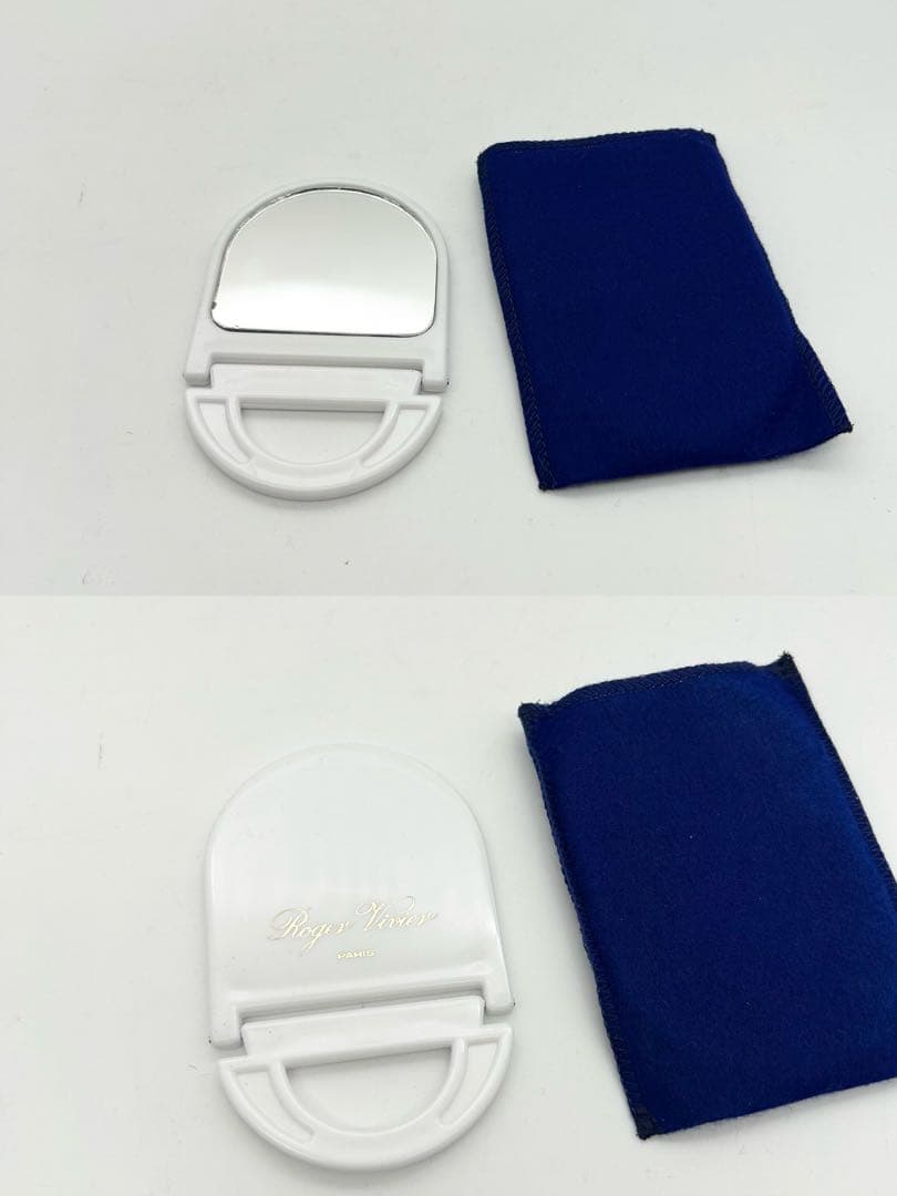 【激レア品】　ロジェヴィヴィエ　ワンショルダーバッグ　レザー　白　ロゴ　肩掛け◎