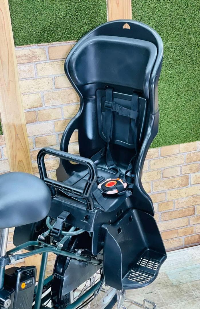 パナソニック No1 グリーン　ギュット　子供乗せ電動アシスト自転車 H1571