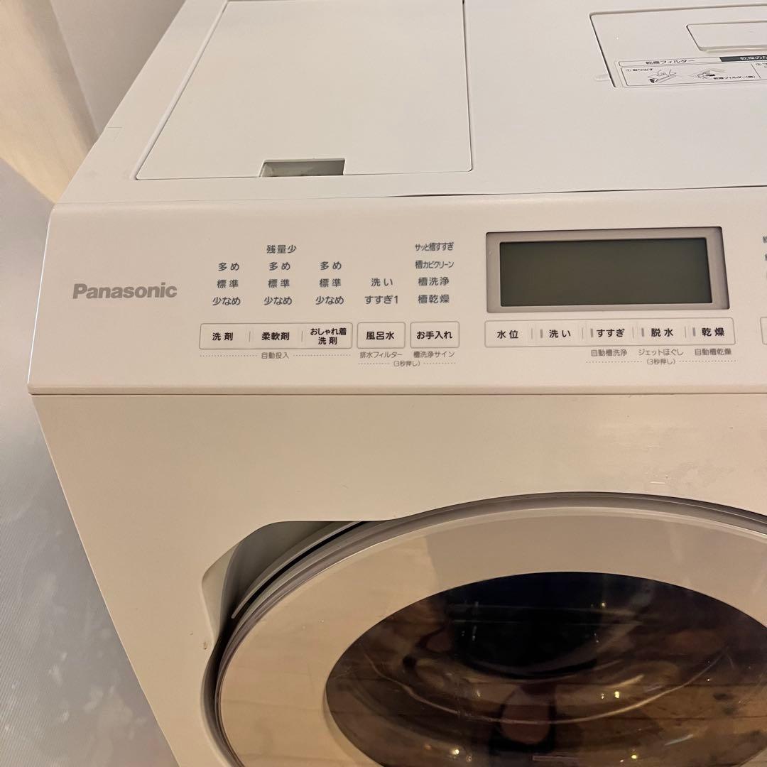 Panasonic ドラム式洗濯機　NA-LX127A 乾燥機能　ホワイト　洗濯