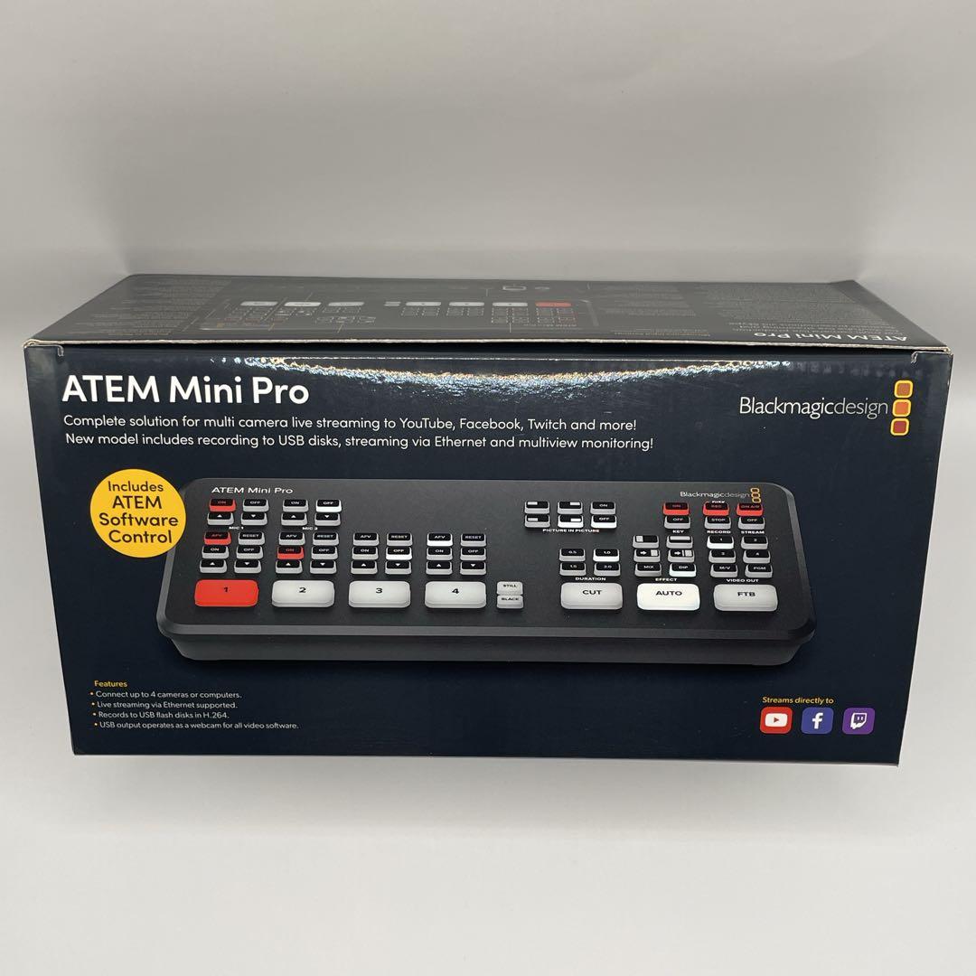 【未使用品級】Blackmagicdesign ATEM Mini Pro