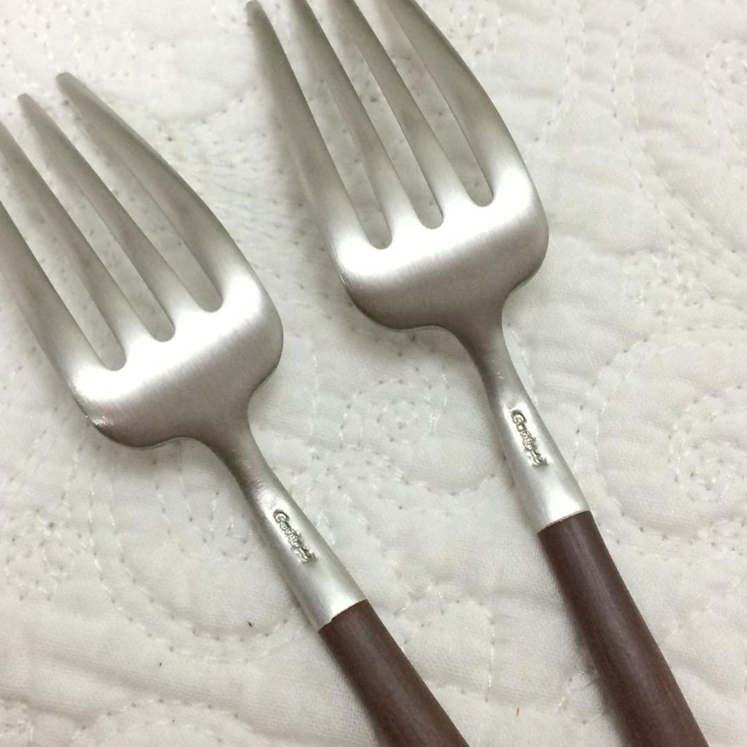 正規品　クチポール　GOA　ブラウン＆シルバー　デザート３種×各２本　計６本