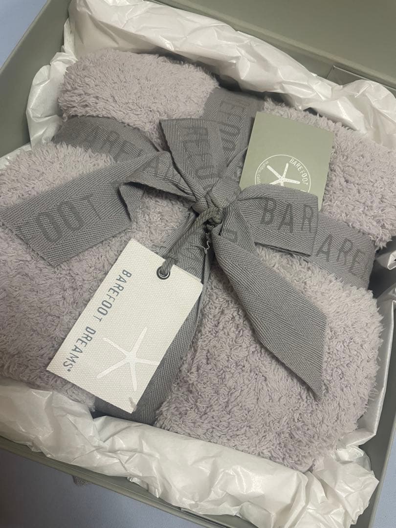 【新品・箱付き】BAREFOOT DREAMS ブランケット