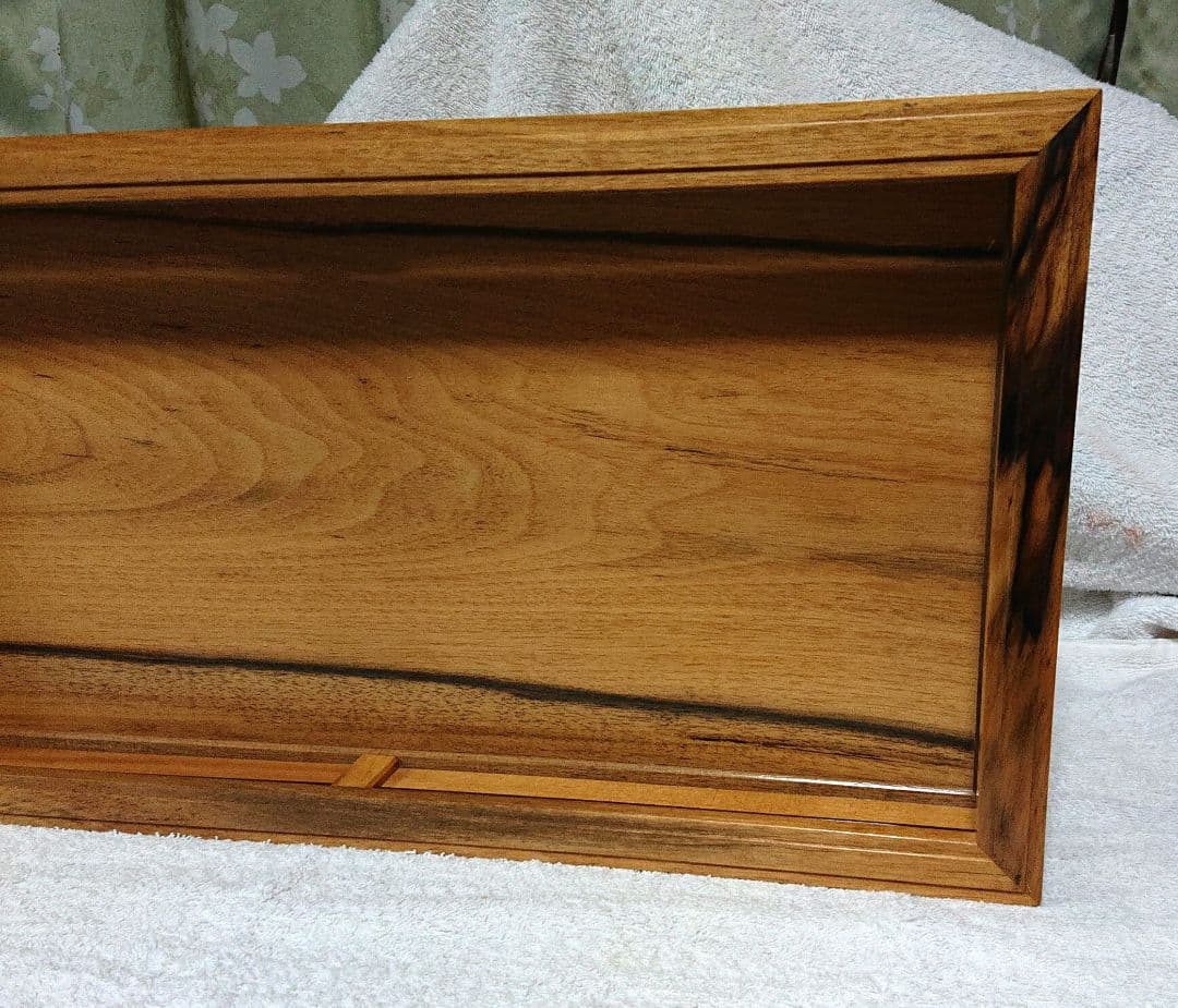 黒柿木製 花 台 T160