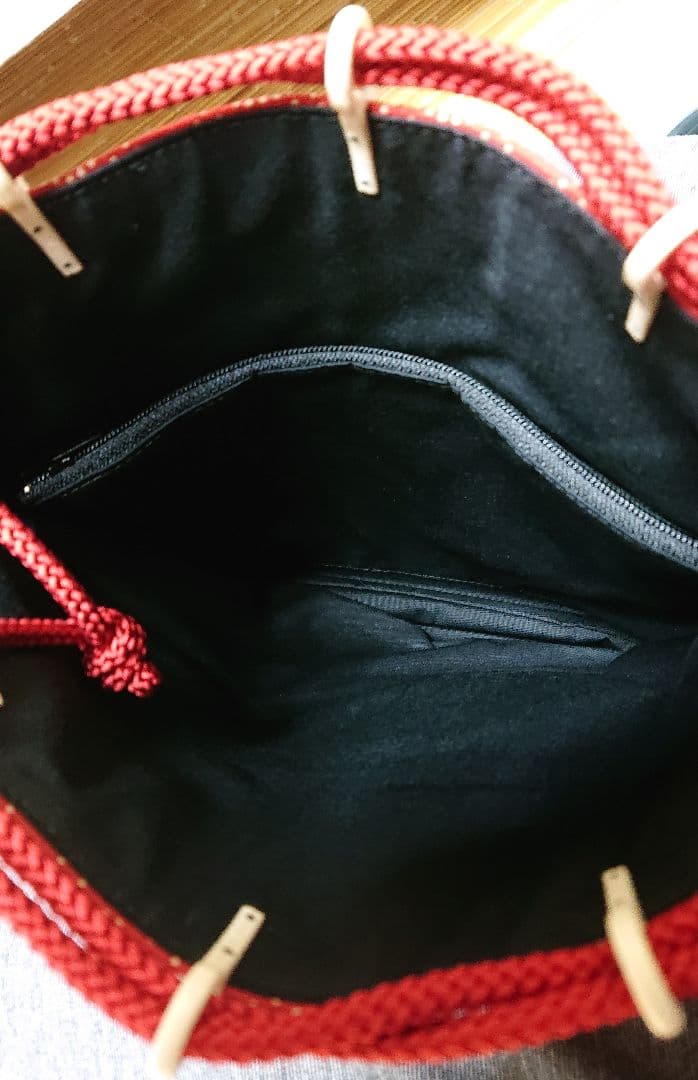 未使用　印傳屋手提げ袋