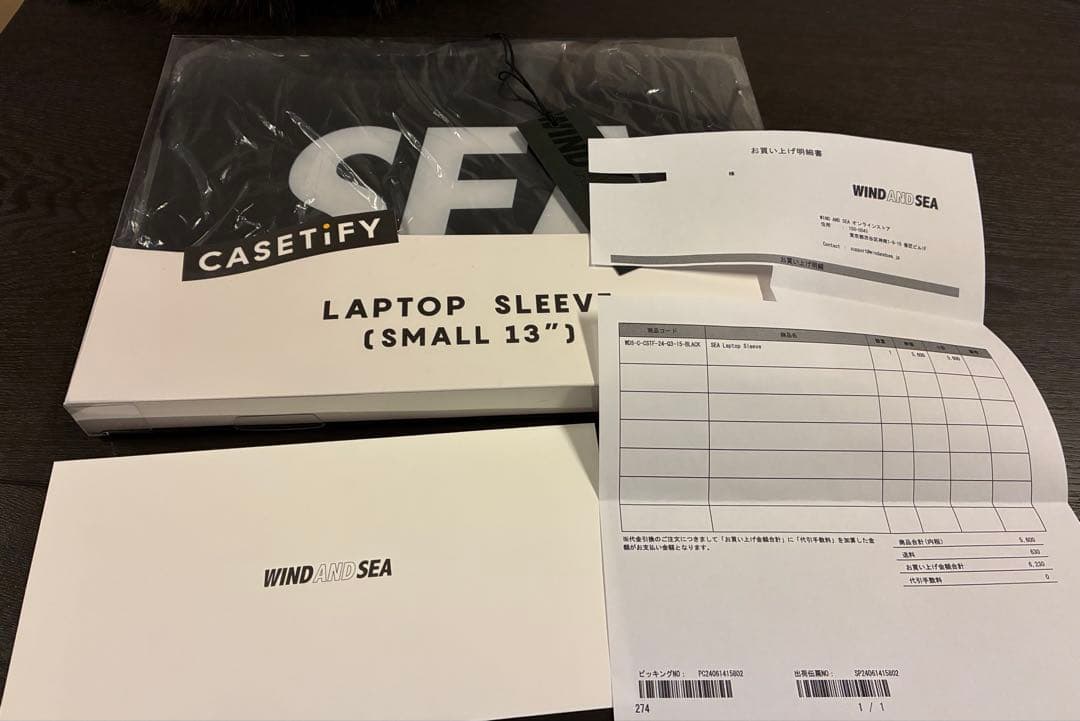 希少PC CASETiFY×WIND AND SEA collaboration