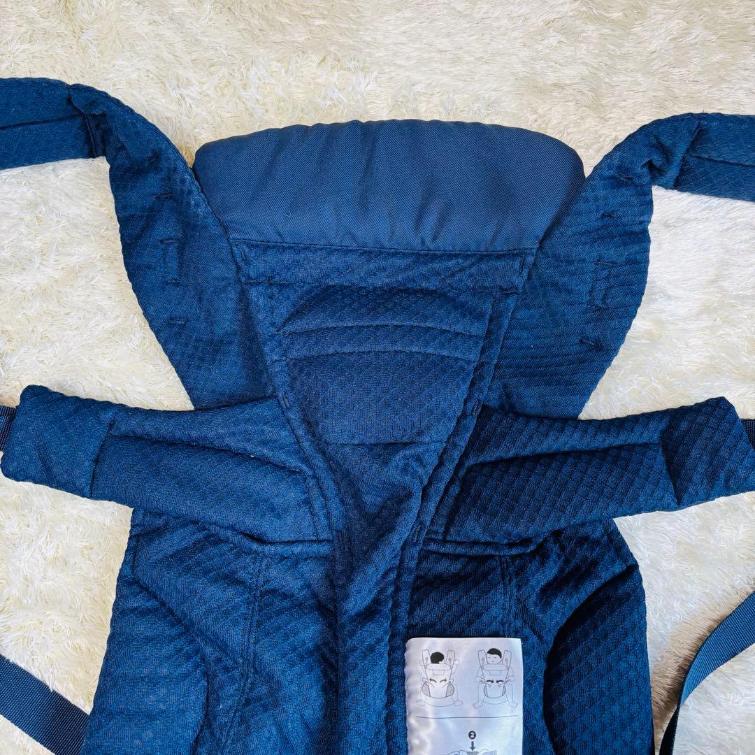 【美品】エルゴベビー OMNI Breeze オムニブリーズ ミッドナイトブルー