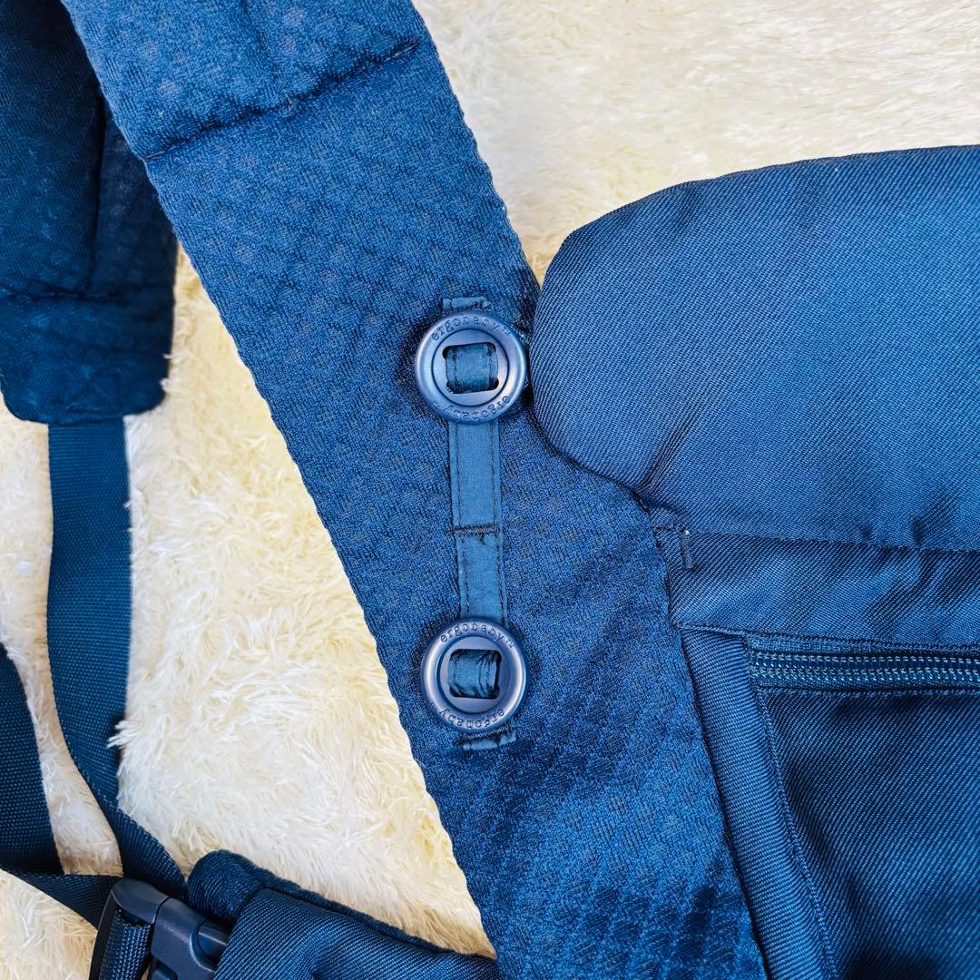 【美品】エルゴベビー OMNI Breeze オムニブリーズ ミッドナイトブルー