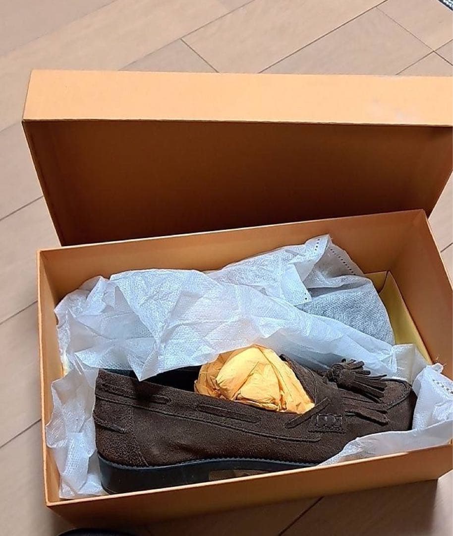 TOD'S ブラウン スエード ローファー(1/7までの出品)