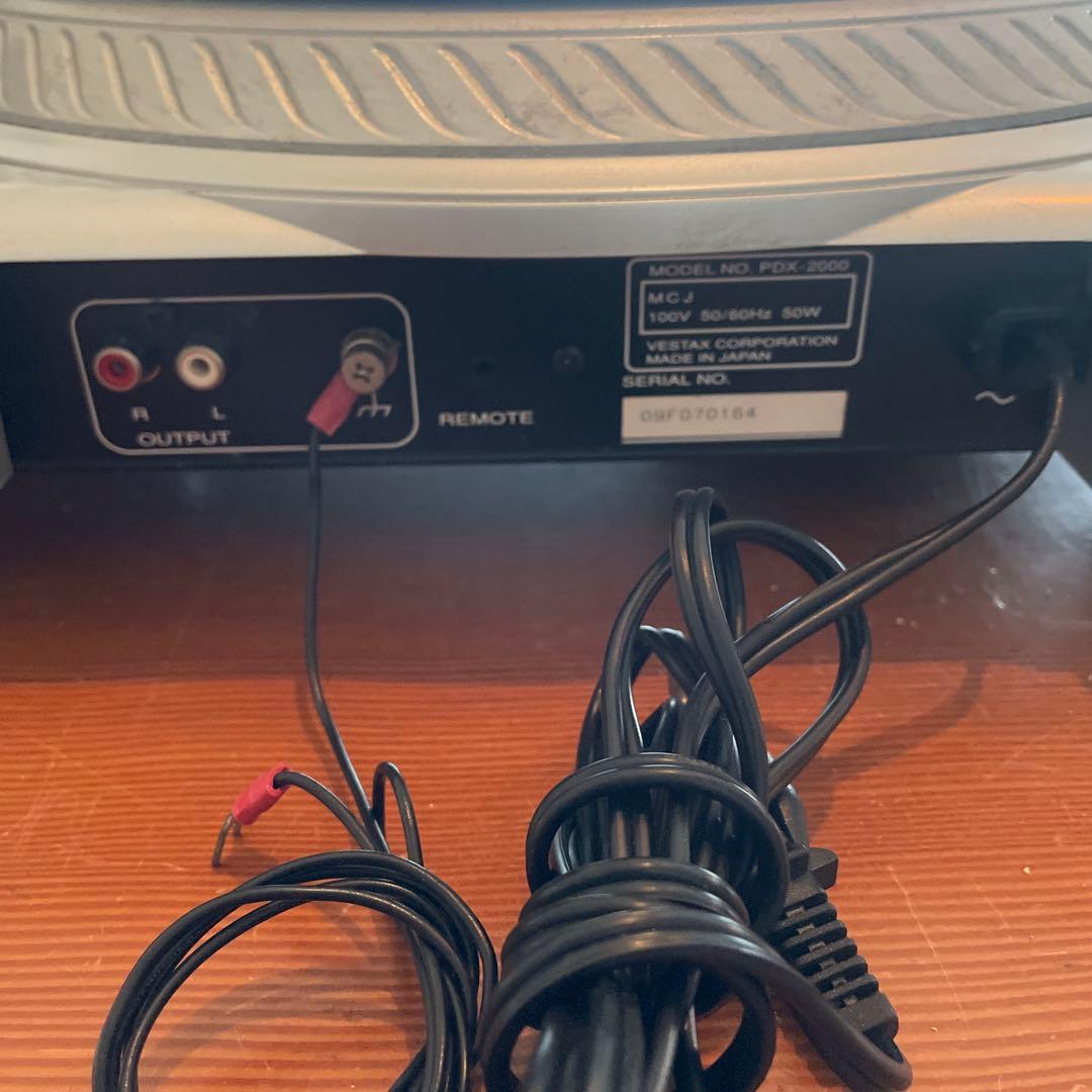 Vestax PDX-2000 ターンテーブル 中古品です。