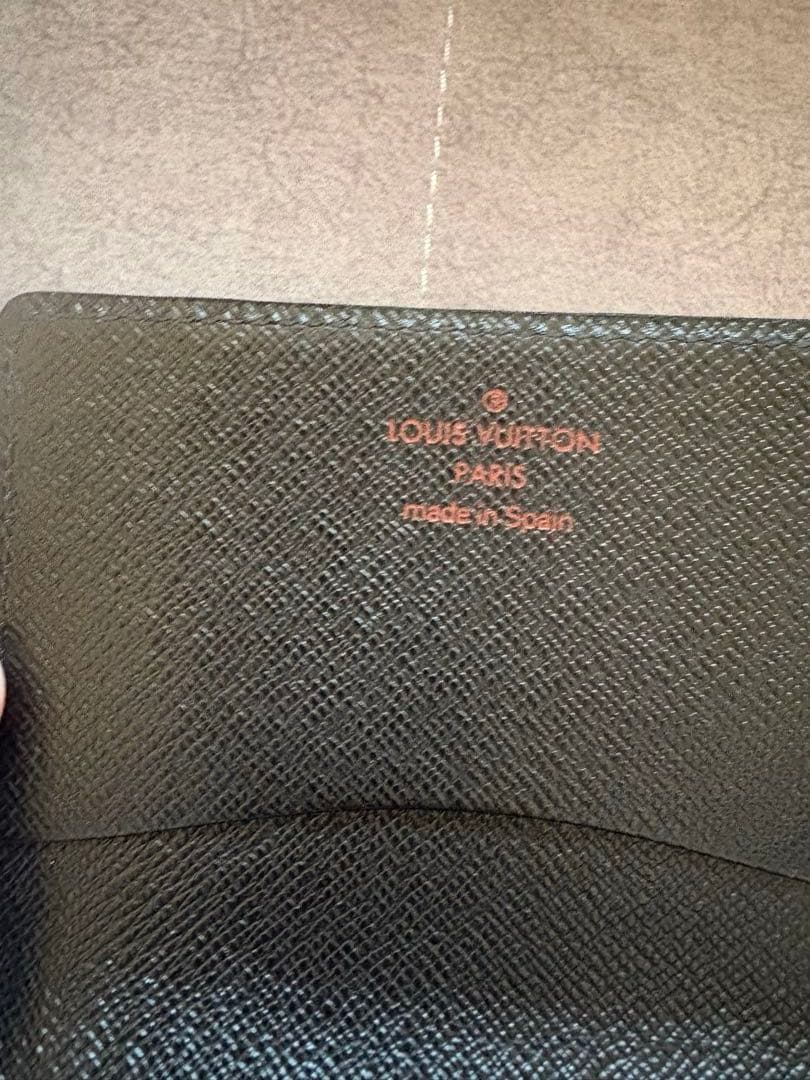 【未使用】ルイヴィトン　カルトドゥヴィジット　エピ　ノワール　黒　名刺入れ