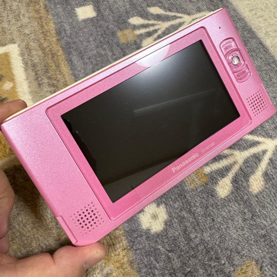 パナソニック　防水テレビ　ワンセグ　SV-ME580