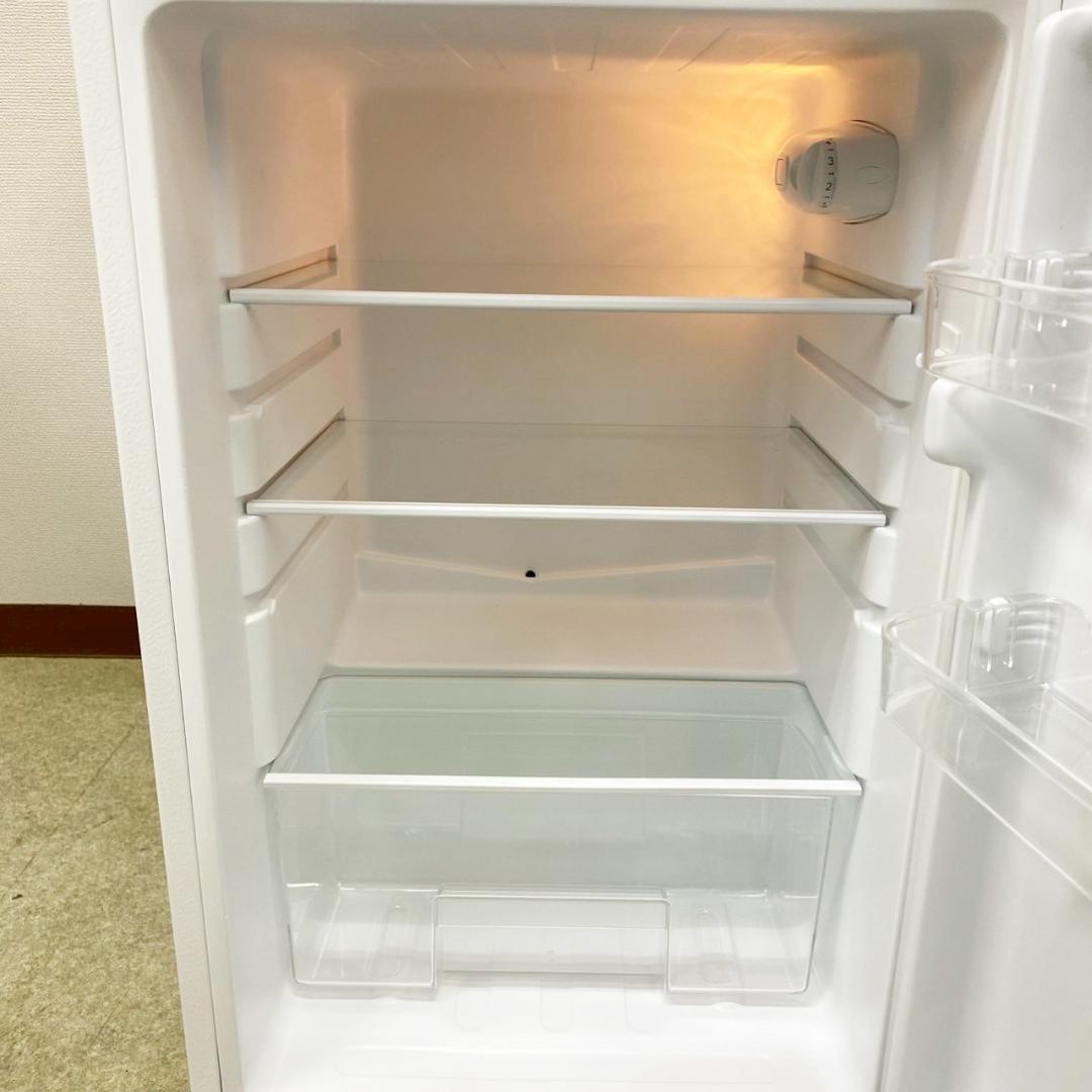 MAXZEN 冷蔵庫 小型 一人暮らし 2ドア 118L 2021年 3ヵ月保証