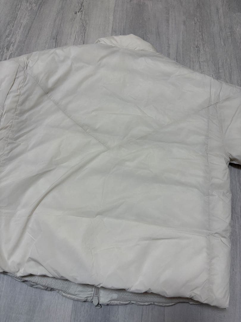 新品　2XL アディダスゴルフ　撥水 ハイネック フルジップ半袖ダウンジャケット