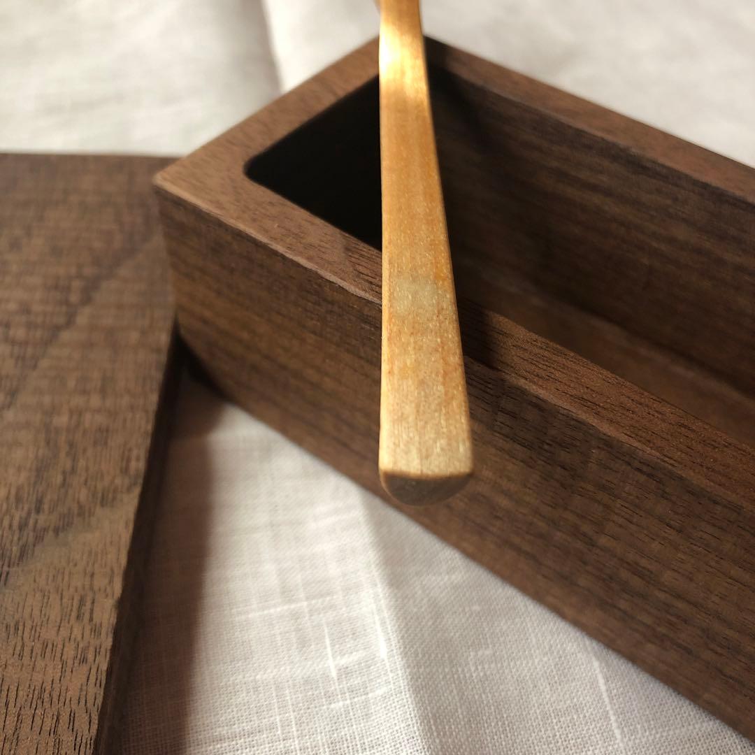 富井貴志作バターケース　バターナイフつき