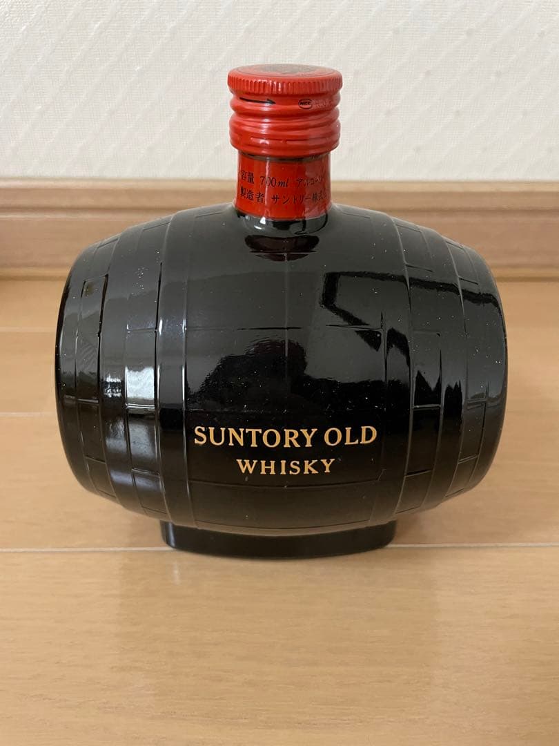【くりちゃん】サントリーオールドウイスキー　樽型　ブック型　3本セット