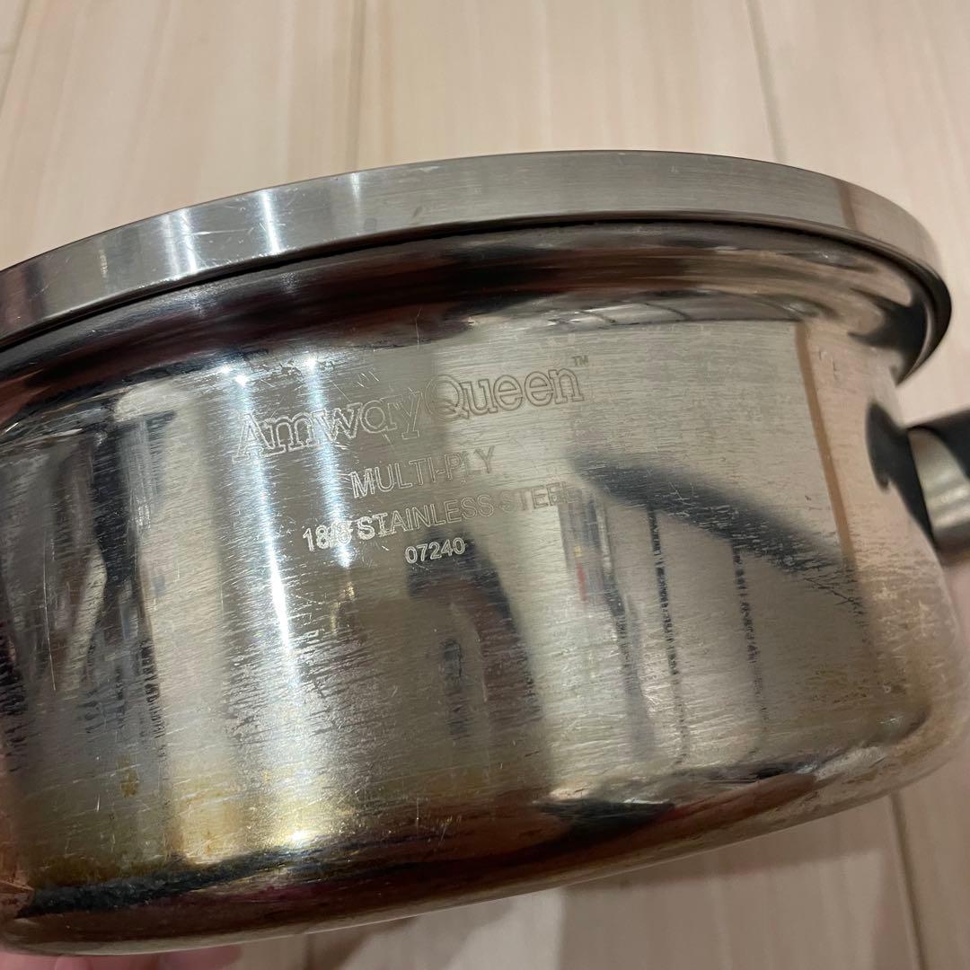 Amway Queen アムウェイクィーン シチューパン ソースパン 両手鍋