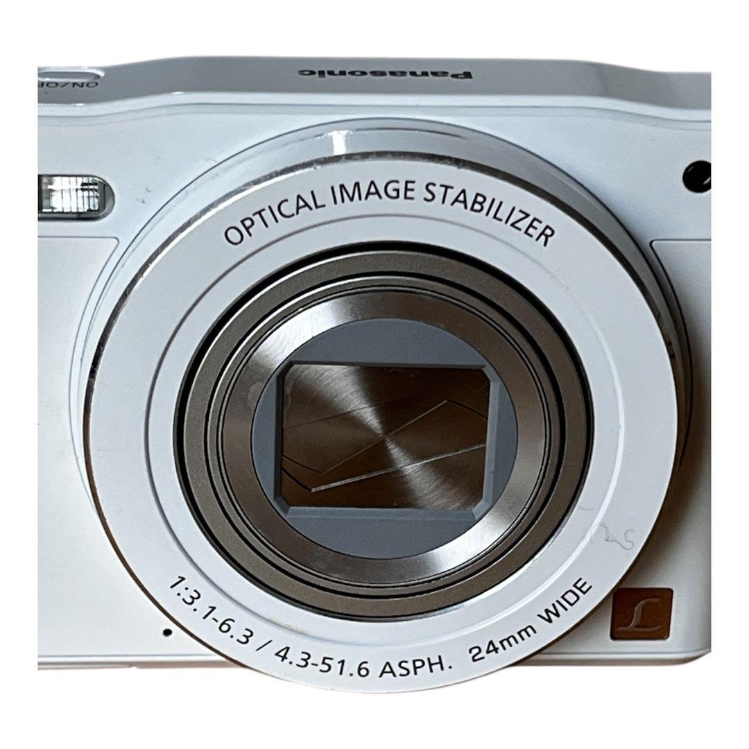 【美品】Panasonic LUMIX DMC-SZ8 デジカメ ホワイト