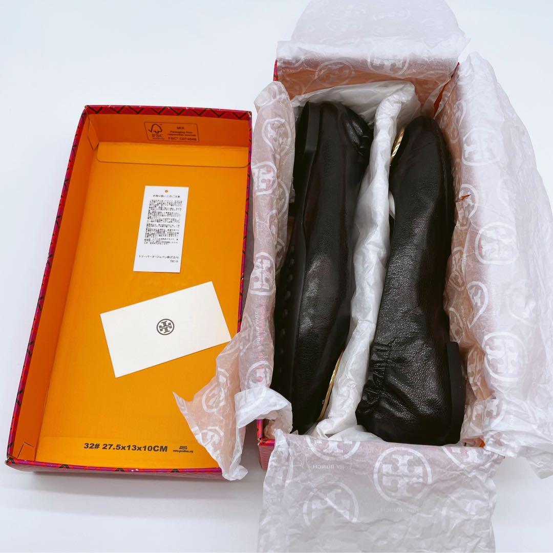 TORY BURCH 黒 フラットシューズ