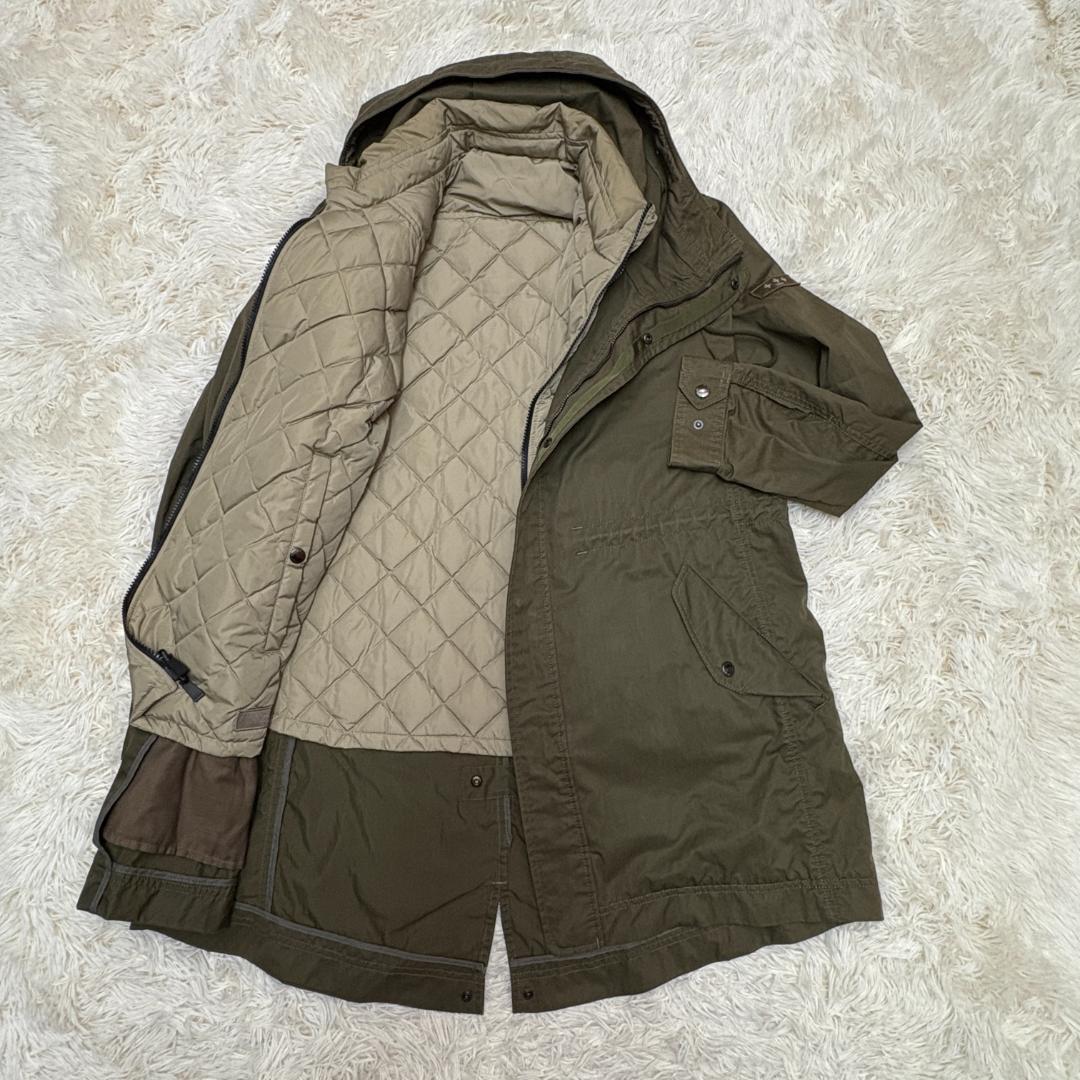 廃盤品　タトラス　LITTO モッズコート 3way ダウンベスト付　L