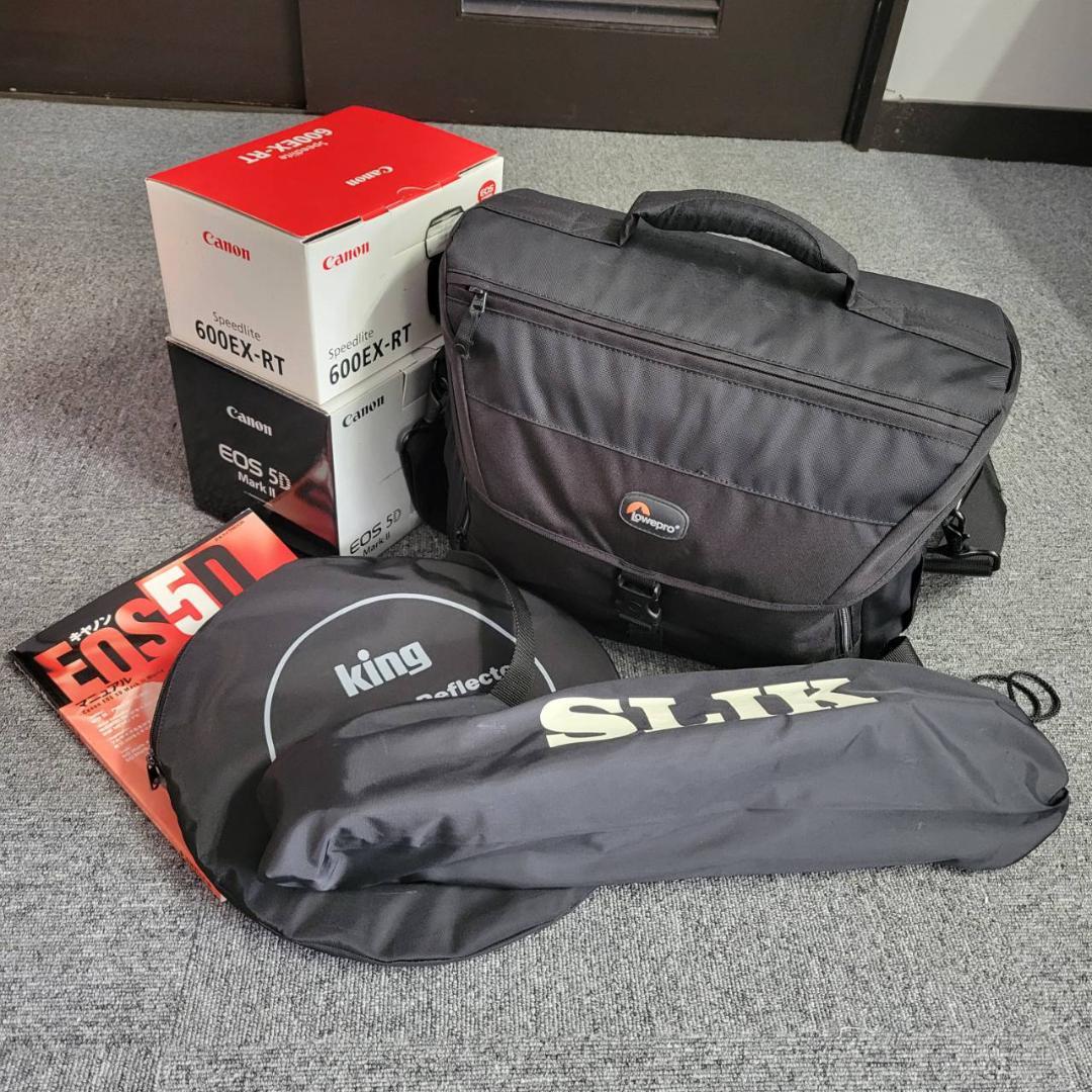 【まとめてお得】キヤノン 一眼レフ　レンズ　ストロボ　セット　撮影セット