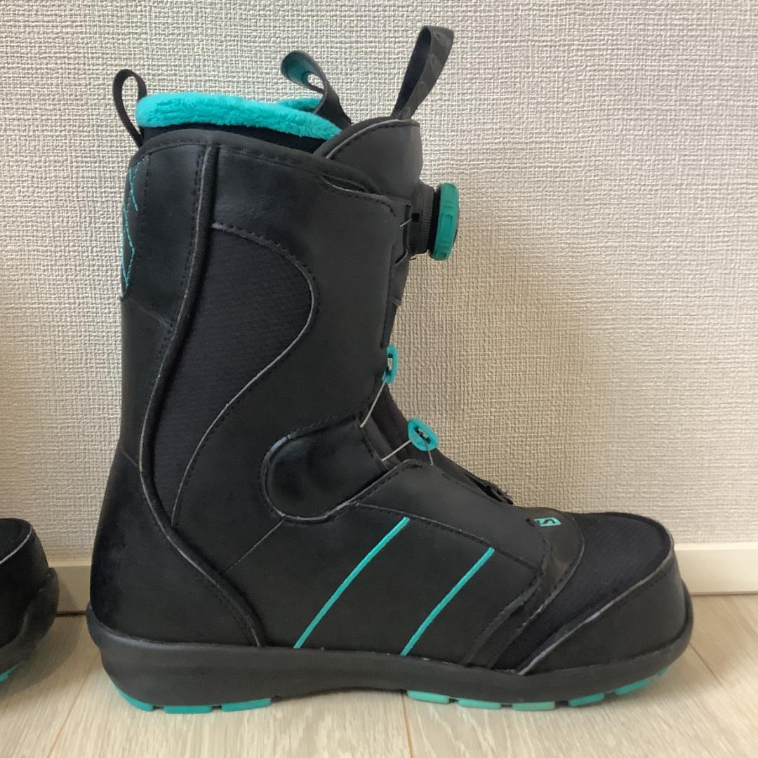 041サロモンSALOMON pearl boa25.0cmスノーボードブーツ