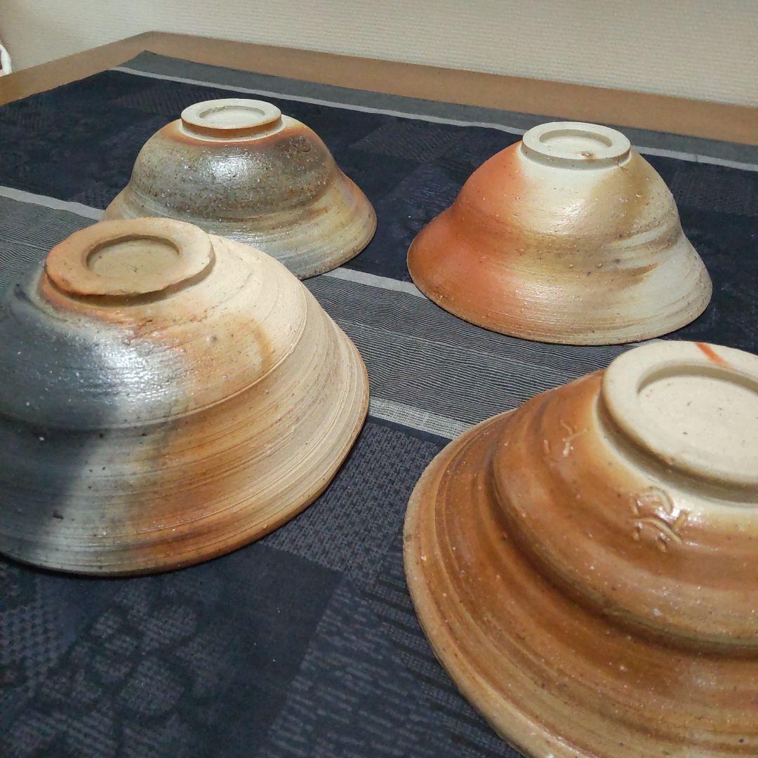 茶碗 色々 6ケ 備前焼 K