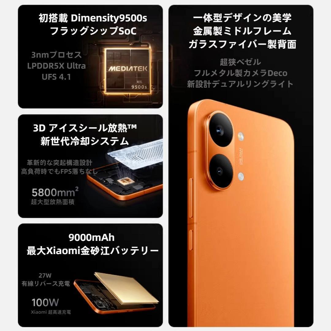 【新品未開封】REDMI Turbo 5 Max 12GB/512GB 中国版